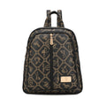 Women's Fashion Backpack Purse - Anti-Scratch Faux Leather Travel Bag with Multi-Pocket Organizer, Designer Pattern Top-Handle Satchel for Shopping and Daily Use