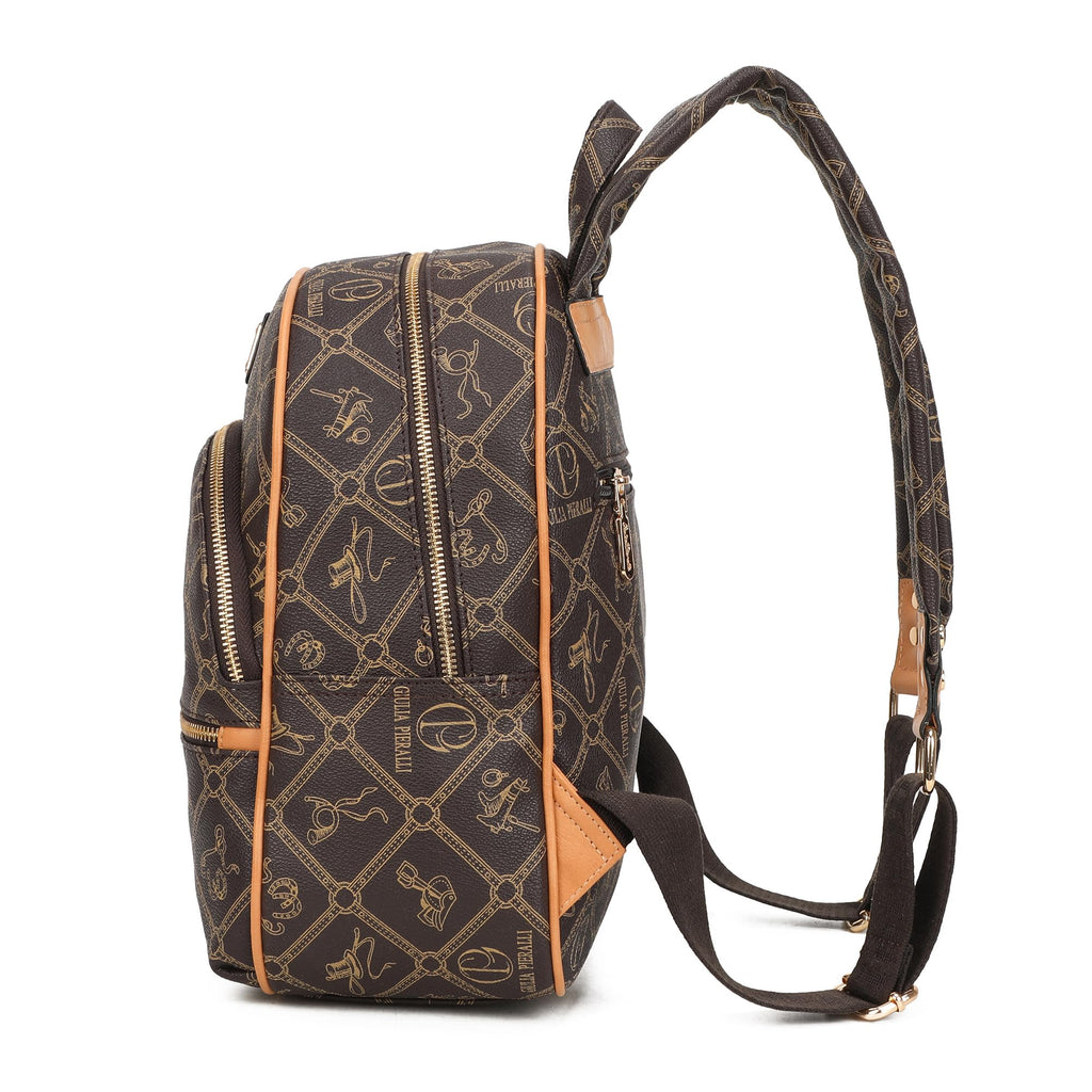 Women's Fashion Backpack - Designer Faux Leather Travel Rucksack, Anti-Scratch & Water-Resistant Stylish Daypack for Work, School, and Travel