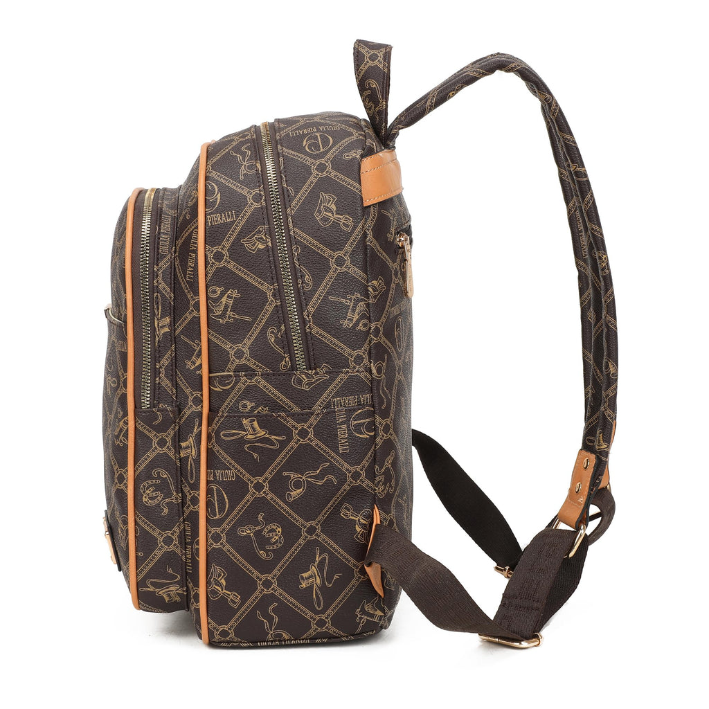 Elegant Women's Backpack Purse - Premium Anti-Scratch Vegan Leather Fashion Daypack with Multi-Pocket Organizer - Stylish Travel & Work Rucksack for Ladies