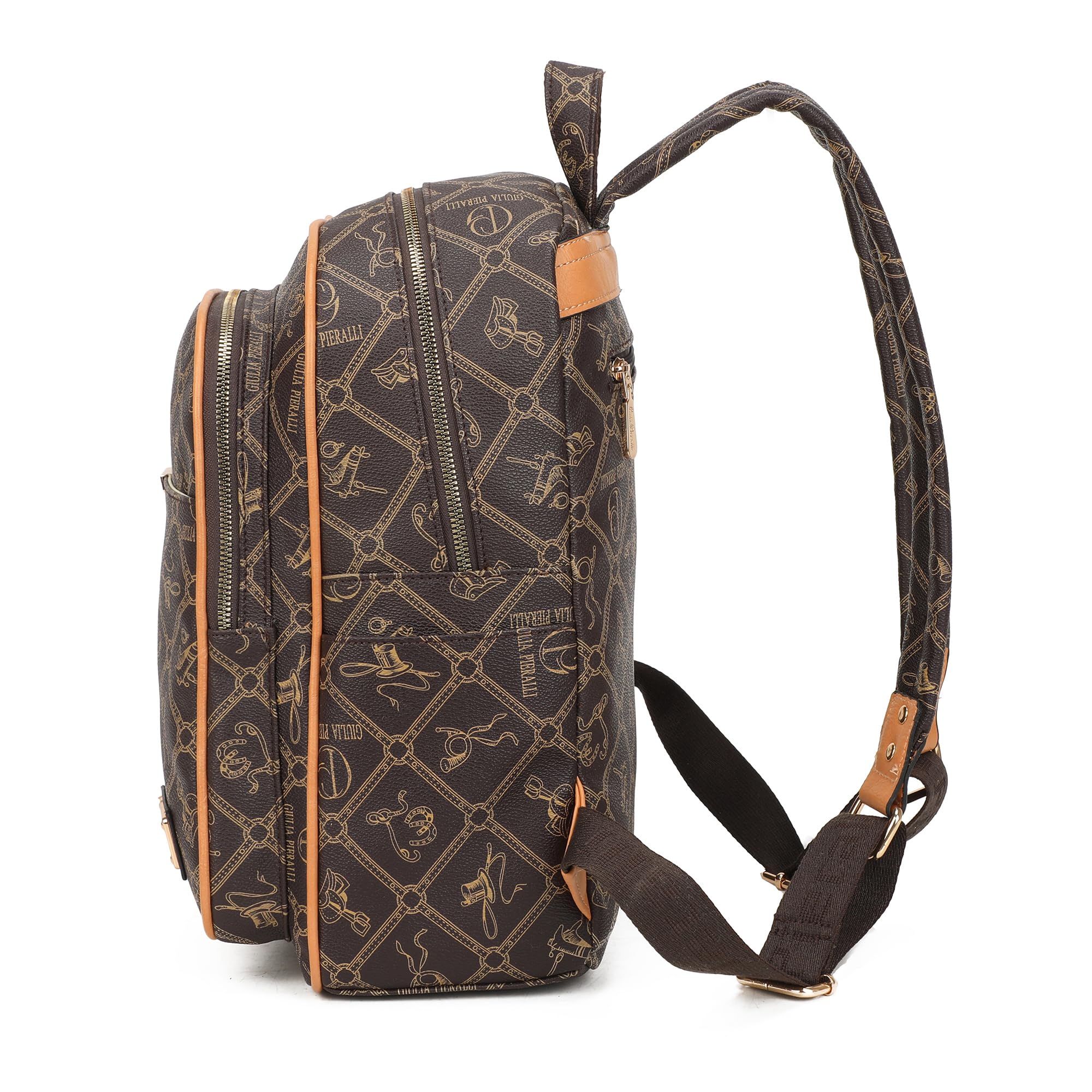 Elegant Women's Backpack Purse - Premium Anti-Scratch Vegan Leather Fashion Daypack with Multi-Pocket Organizer - Stylish Travel & Work Rucksack for Ladies