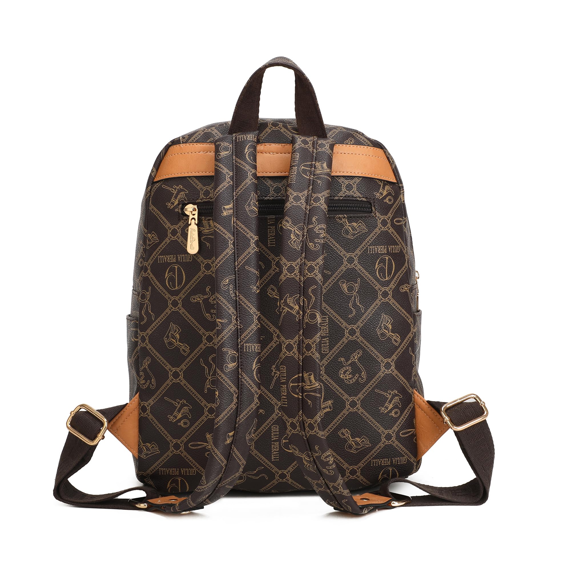 Elegant Women's Backpack Purse - Premium Anti-Scratch Vegan Leather Fashion Daypack with Multi-Pocket Organizer - Stylish Travel & Work Rucksack for Ladies