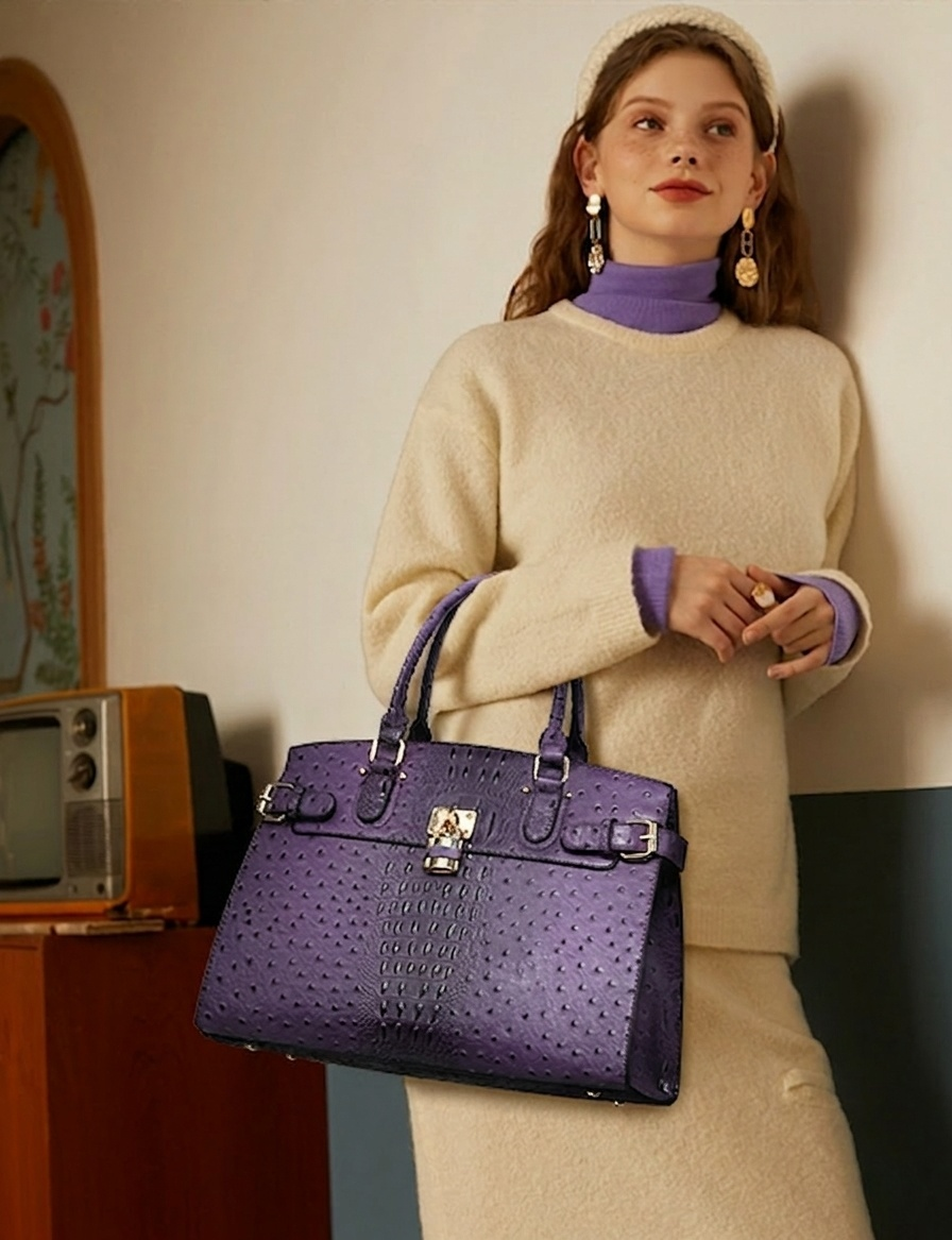 Women Fashion Satchel Handbags and Purses Ladies Top Handle Tote Work Shoulder Bags with Matching Wristlet Wallet