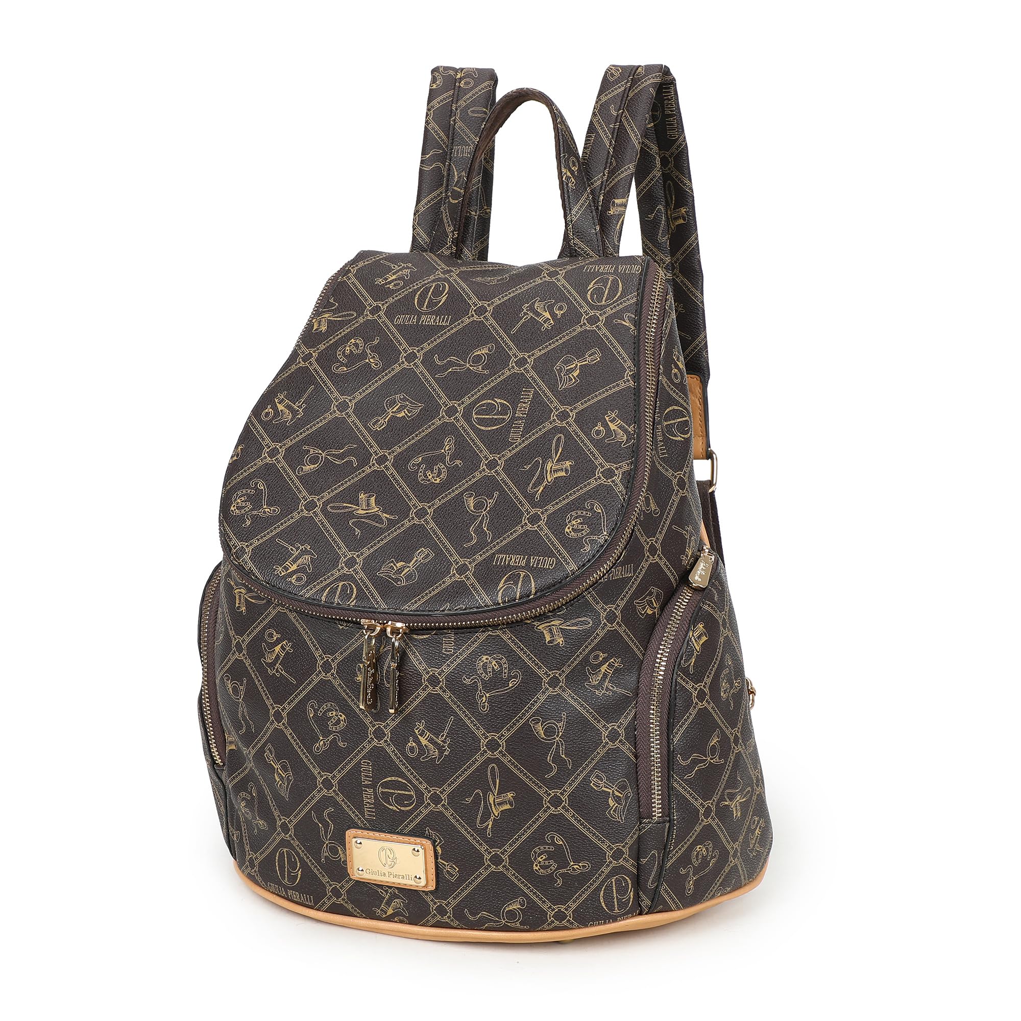 Women's Fashion Backpack - Anti-Scratch Faux Leather Travel Rucksack - Elegant Designer Shoulder Bag for Work, School & Daily Use