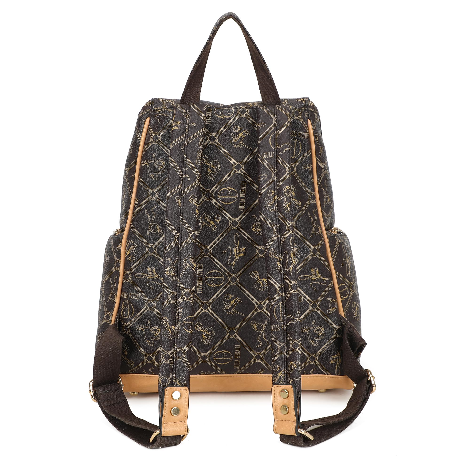 Women's Fashion Backpack - Anti-Scratch Faux Leather Travel Rucksack - Elegant Designer Shoulder Bag for Work, School & Daily Use