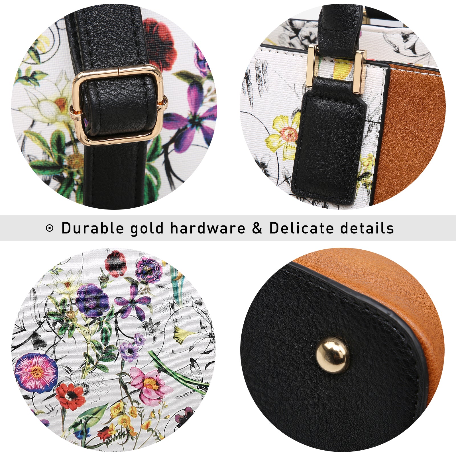Women Purses Handbags and Wallets Set Designer Top HandleTote Bag Two Tone Shoulder Bag 2pcs