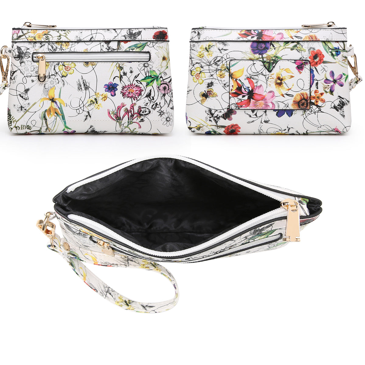 Women Purses Handbags and Wallets Set Designer Top HandleTote Bag Two Tone Shoulder Bag 2pcs